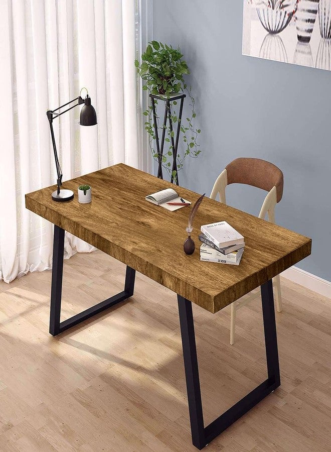 Erfoni Wood Contact Paper Faux Wood Peel and Stick Wallpaper 17.7inch x 78.7inch Brown Wallpaper Peel and Stick Vinyl Wrap for Countertop Wood Grain Wood Self Adhesive Wall Paper - Image 4